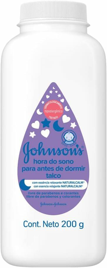 Johnson's Baby Talco Relaxante Hora Do Sono,200g