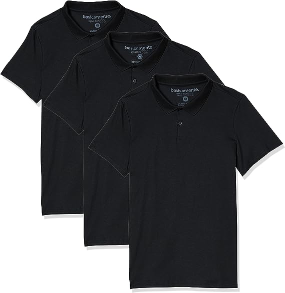 Kit 3 Camisas Polos, Basicamente, Feminina