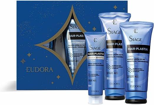 Kit Eudora Siàge Hair Plastia (3 Produtos)