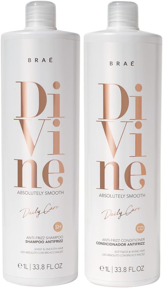 Kit Shampoo e Condicionador Braé Divine Grande