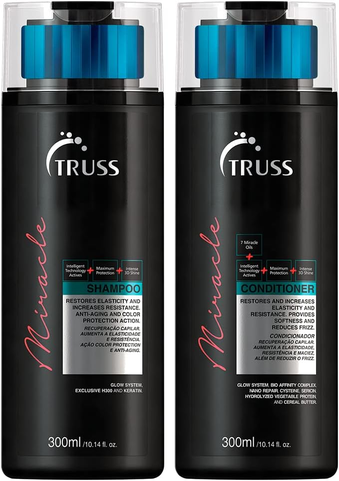 Kit Truss Miracle Shampoo 300ml + Condicionador 300ml