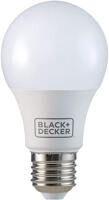 Lampada LED Bulbo Black+Decker, Branca, 9W, Bivolt, Base E27