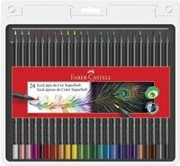 Lápis de Cor, Faber-Castell, EcoLápis Supersoft, 24 Cores