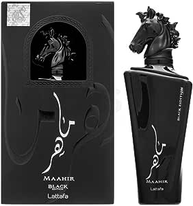 Lattafa Eau de parfum Maahir Black Edition spray unissex, 100 ml