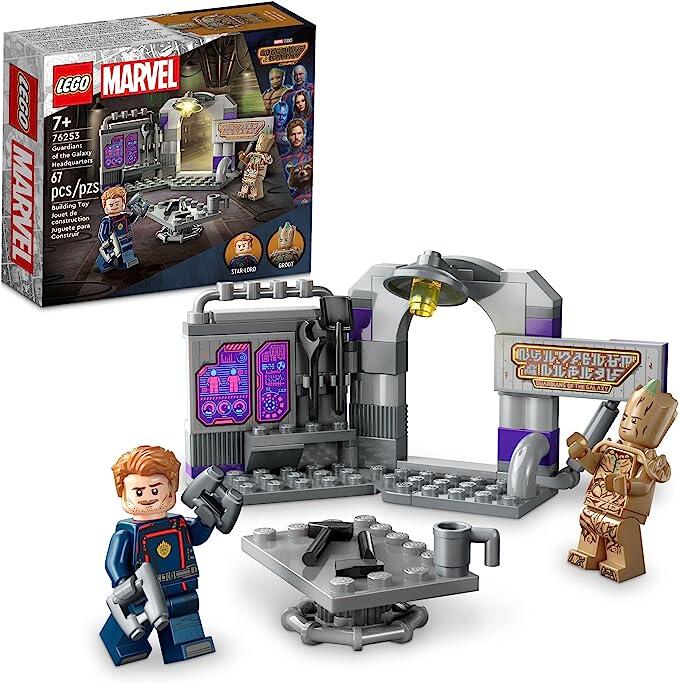 LEGO® Marvel Quartel-General dos Guardiões da Galáxia 76253; Conjunto de Construção (67 Peças)