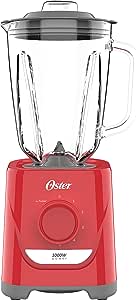 Liquidificador Oster, 220v, 1000W, Vermelho - OLIQ501