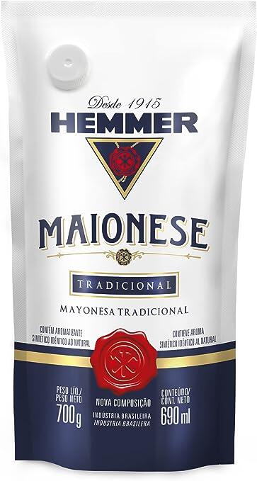 MAIONESE TRADICIONAL SACHE HEMMER700g