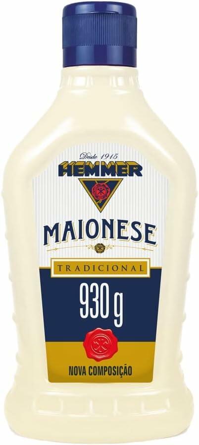 Maionese Tradicional Zero Lactose Hemmer Squeeze 930g