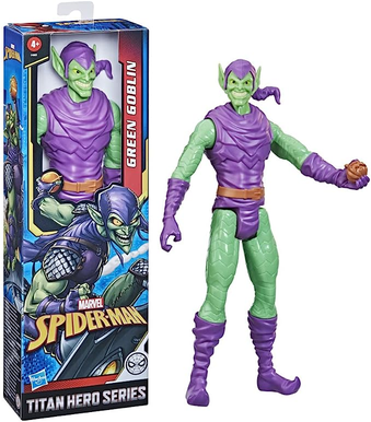 Marvel, Boneco Goblin Titan Hero, Duende, Verde e roxo