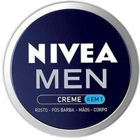 NIVEA MEN Creme 4 em 1 75g - Hidratação intensa, evita ressecamento, com vitamina E, textura creme, rápida absorção