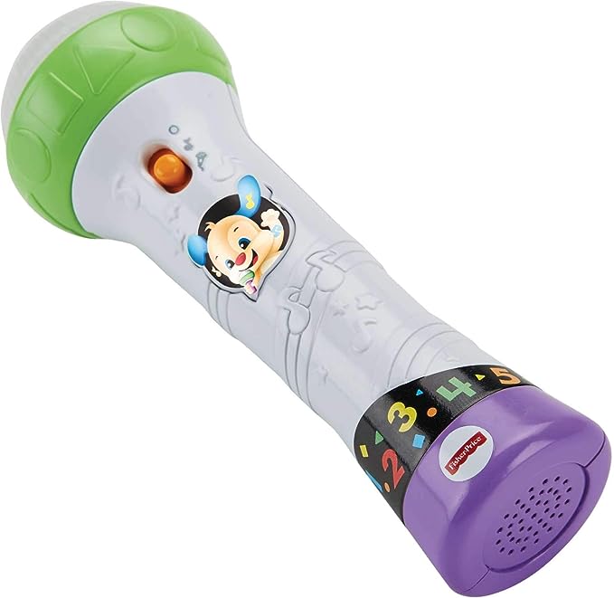 Microfone Aprender e Brincar, Fisher Price, Mattel