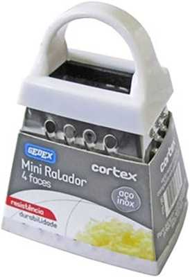 Mini Ralador, 4 Faces, Gedex CTR-165, Branco