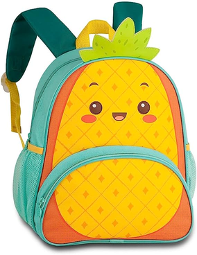 Mochila Infantil De Costa Frutas Abacaxi 13'' - Clio Style