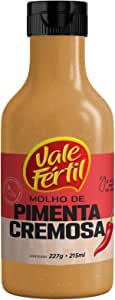 Molho de Pimenta Cremoso Vale Fértil Frasco 215ml, Pequeno