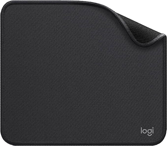 Mouse Pad Logitech Studio Series com Base de Borracha Antiderrapante, Fácil Deslizamento, e Superfície Resistente a Derramamentos - Grafite, 956-000035