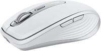 Mouse sem fio Logitech MX Anywhere 3 Compacto, Confortável, Uso em Qualquer Superfície, USB Unifying ou Bluetooth, Recarregável para Apple Mac, iPad, Windows PC, Linux, Chrome - Cinza