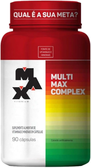 Multimax Complex - 90 Cápsulas, Max Titanium