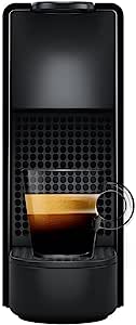 Nespresso Essenza Mini Cafeteira 220V, máquina de café Espresso compacta para casa, máquina de cápsula/cápsula elétrica automática (preta)