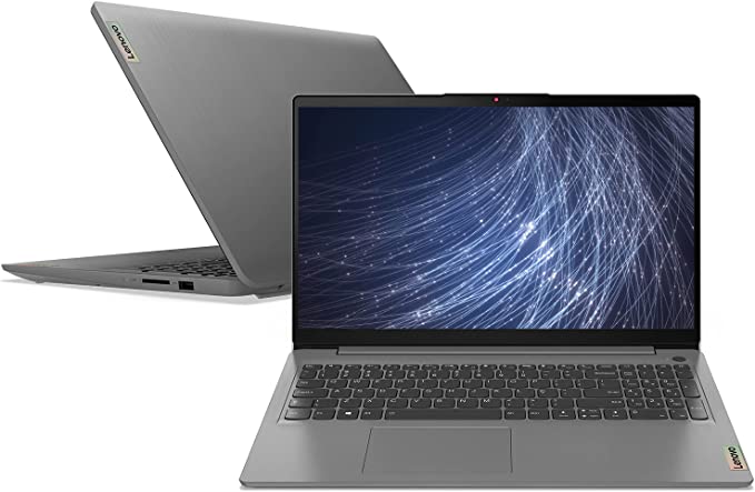 Notebook Lenovo Ultrafino IdeaPad 3 R5-5500U 8GB 256GB SSD Linux 15.6