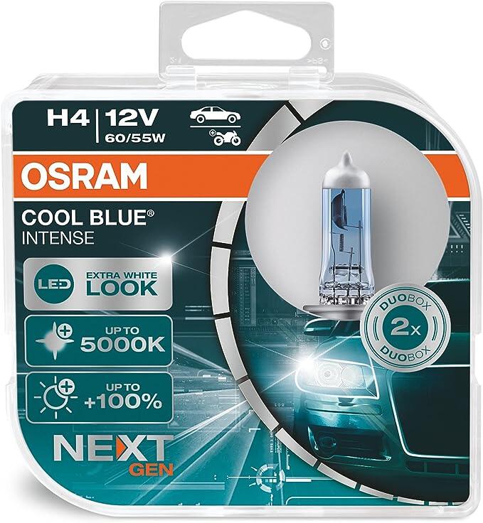 Osram Cool Blue Intense Next Generation H4 64193 Cbn - Hcb Duo (até 5000k)