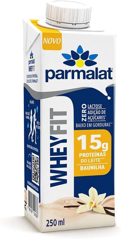 Parmalat WheyFit Bebida Láctea Baunilha 15g de Proteína 250 Ml