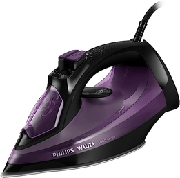 Philips Walita Roxo Ferro a Vapor Série 5000 - Vapor constante de 25 g/min - Sistema de vapor extra de 180 g - SteamGlide Plus - 1470W (DST5030/82), 110v