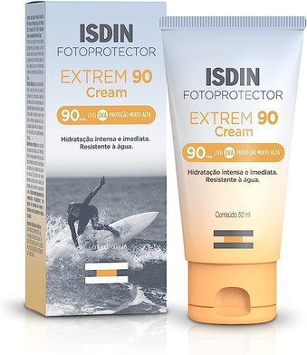 Protetor Solar Facial Alta proteção ISDIN Extrem 90 FPS90-50ml