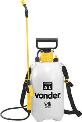 Pulverizador Lateral 5 Litros, Com Compressão Prévia Pl 005 Vonder Vonder