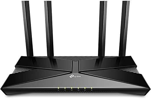 Roteador Gigabit Wi-Fi 6 TP-Link Archer AX10 Dual Band 2.4/5 GHz AX1500, MU-MIMO, 4 antenas fixas, Beamforming, Portas Gigabit, App Tether, Preto