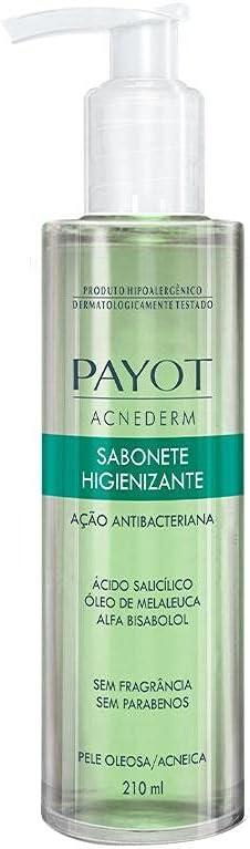 Sabonete Higienizante Acnederm, PAYOT, Verde, 210 ml