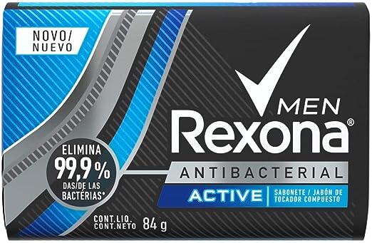 Sabonete Rexona Antibacteriano Active 84g