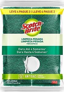 Scotch-Brite, 3M, Esponja Multiuso - Leve 4 Pague 3