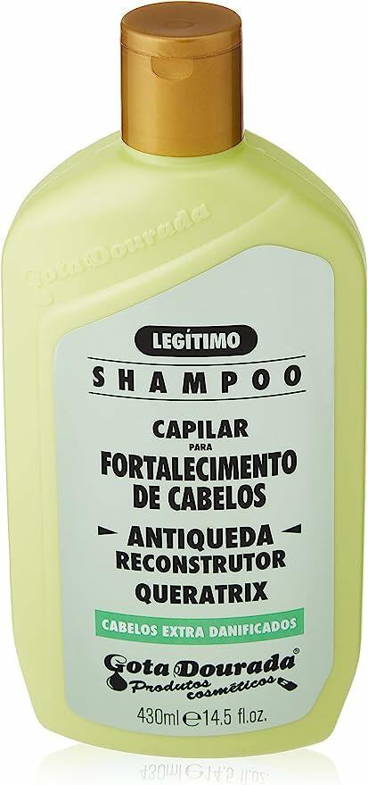 Shampoo Anti Queda 430Ml Antiqueda Unit, Gota Dourada