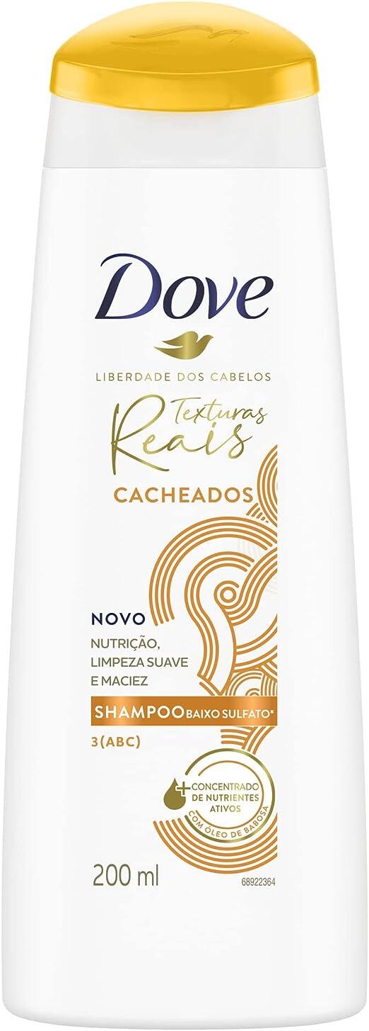 Shampoo DOVE Texturas Reais Cacheados 200 ML