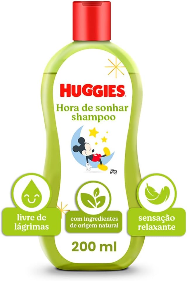 Shampoo Infantil Huggies Chá de Camomila - 200ml