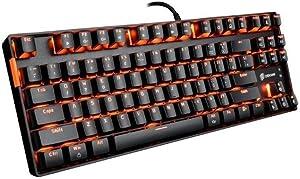 Teclado Gamer Mecanico Outemu Blue Vulcan Led OEX Game TC603