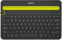 Teclado sem fio Logitech K480 com Suporte Integrado para Smartphone e Tablet, Conexão Bluetooth para até 3 dispositivos e Pilha Inclusa