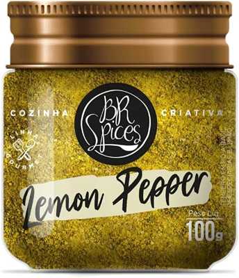 Tempero Lemon Pepper 100g - BR Spices