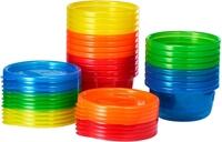 The First Years Y6695CA1 Take & Toss Storage Bowls Value Set - 20 Pack, Rainbow