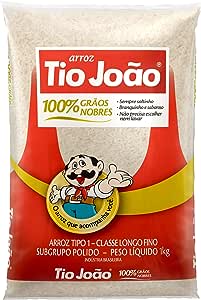 Tio João 100% Grãos Nobres - Arroz, 1kg