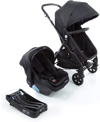 Travel System Poppy, Trio, Cosco, Preto Mescla