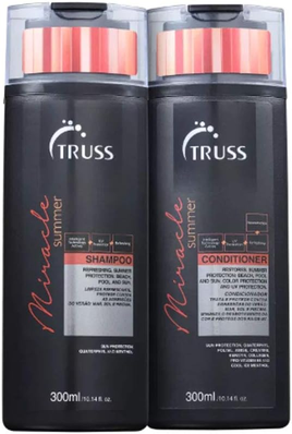 Truss Miracle Duo Kit Summer Shampoo (300ml) e Condicionador (300ml)