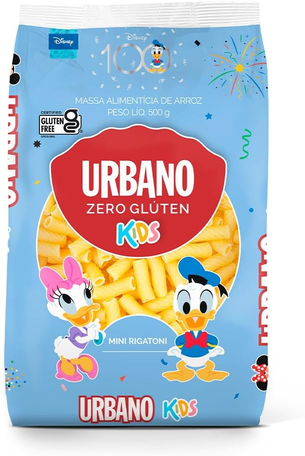 Urbano, Macarrão de Arroz, Mini Rigatoni, Kids - 500g