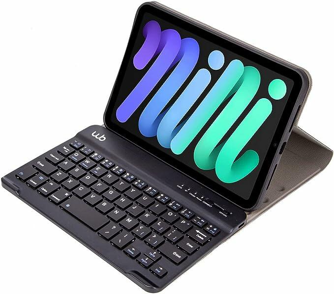 WB Capa com teclado para iPad Mini 6 8.3