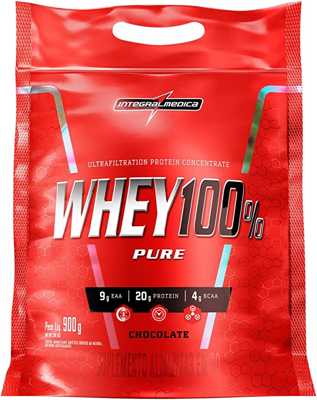 Whey 100% Pure 900g Pouch Integralmedica - Chocolate