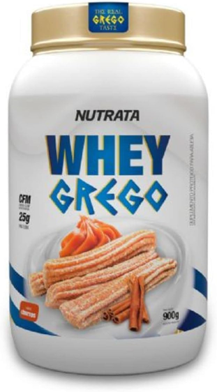 Whey Grego (900G) - Sabor Churros, Nutrata