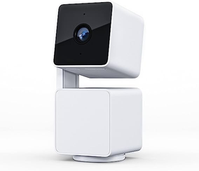 WYZE Cam Pan V3 Interior/Exterior Classificação Ip65 1080P Pan/Inclinar/Câmera De Segurança Residencial Inteligente Wi-Fi Com Ampliação Com Cor Visão Noturna, Áudio Bidirecional,Branco