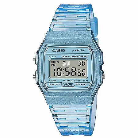 Relógio Casio Feminino Standard F-91ws-2df