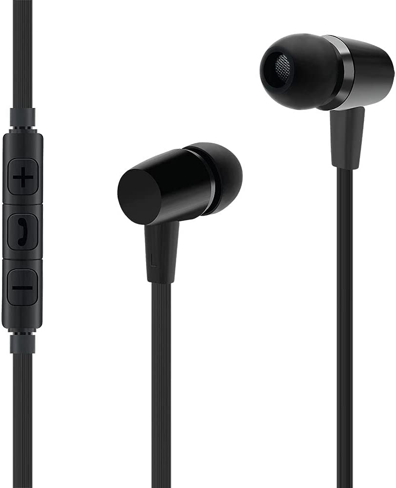 Fone De Ouvido Sound Beats I2GO Intra-Auricular Com Microfone E Acabamento Em Metal 1,2m 103db Preto