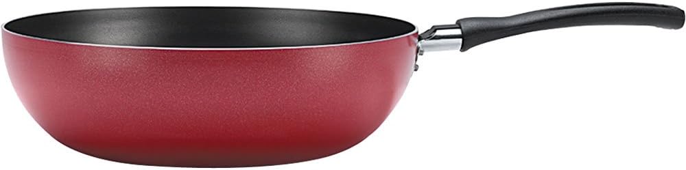 Wok Garlic, 24 cm, Vermelho, Brinox